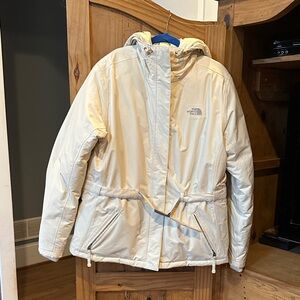 The North Face Off-White Hooded Jacket